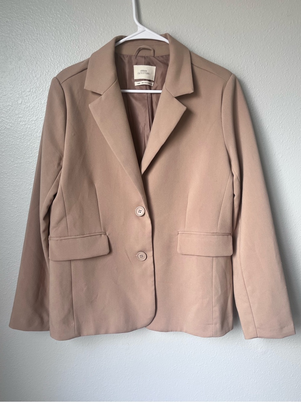 Urban Outfitters Semi-Oversized Blazer in Camel